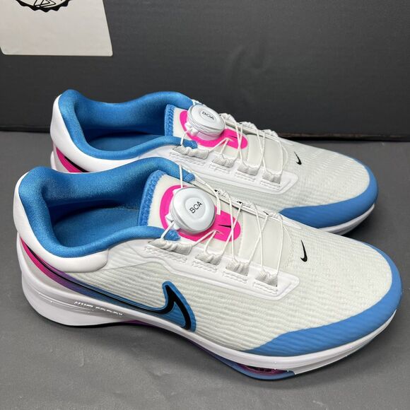 NIKE AIR ZOOM INFINITY TOUR NEXT% BOA WHITE BLUE PINK DJ5590-100 Men Size 8 NEW - Picture 13 of 13